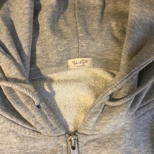 Brandy Melville oversized zip up